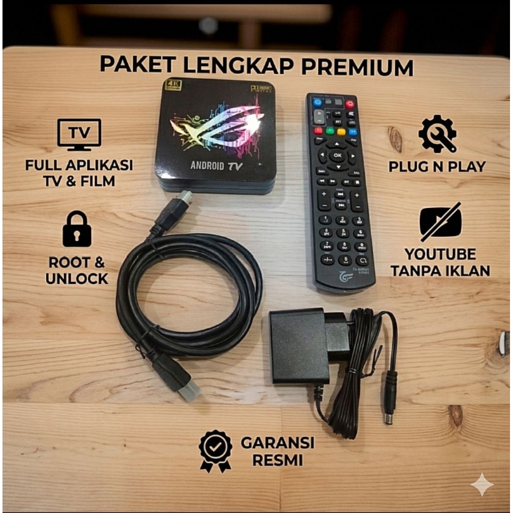 AndroidTVBox B860H | HG.680P | Full Set Murah Berkualitas