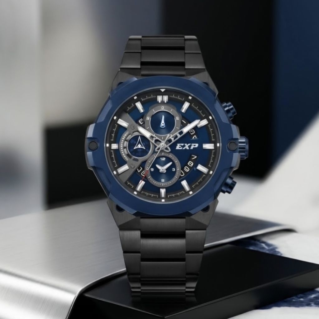 EXPEDITION 6838 BLACK DASAR BIRU original