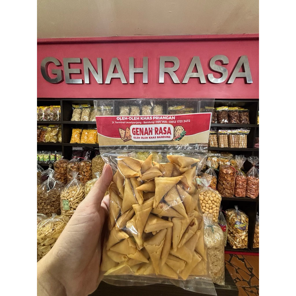 Samosa Kering Abon Ayam Pedas Manis 250–500 g — foto detail 3 dari 7
