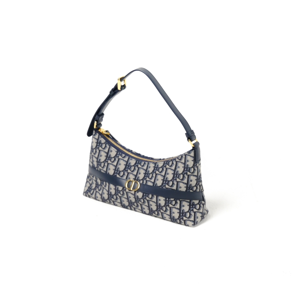 Tas CD MONTAIGNE 30 OBLUQUE BEIGE HOBO BAG 100% ORIGINAL