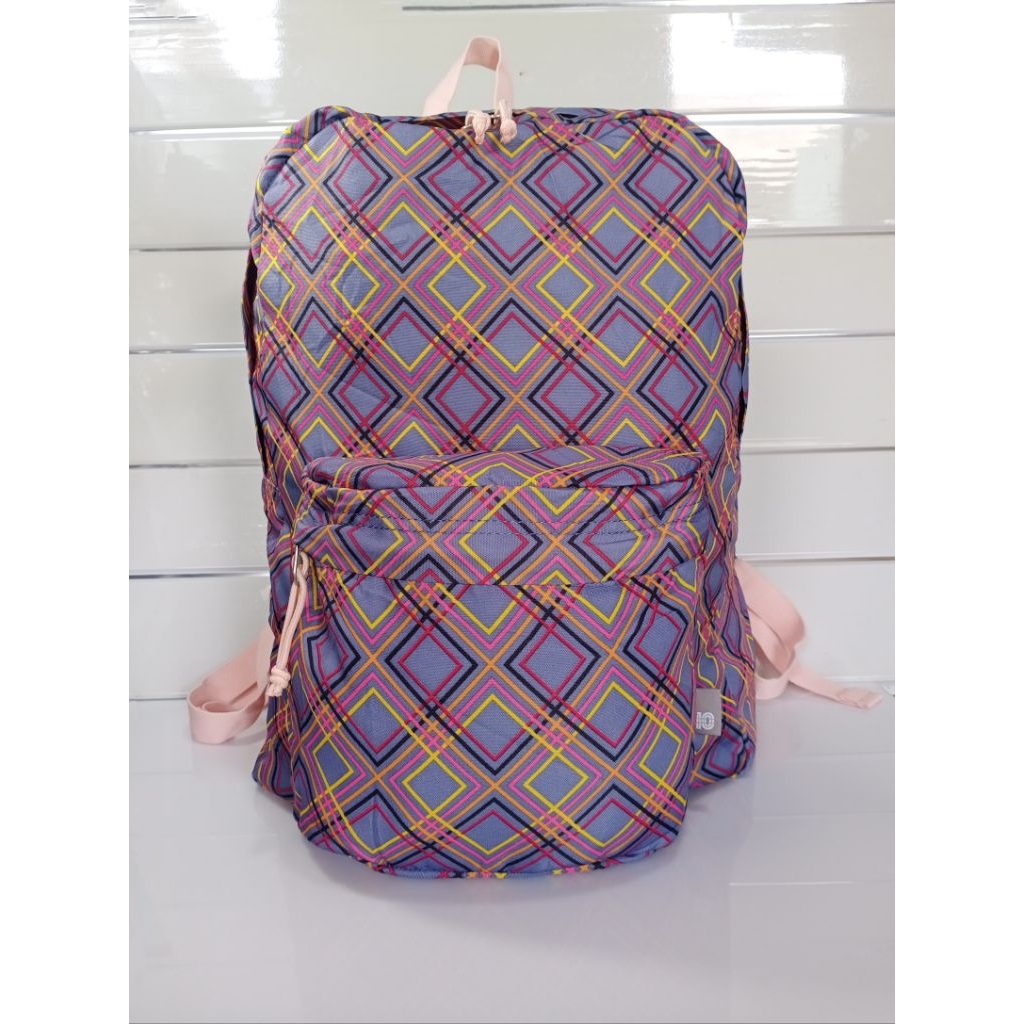 Tas second ada brand model Ransel bahan poliester warna masih pekat