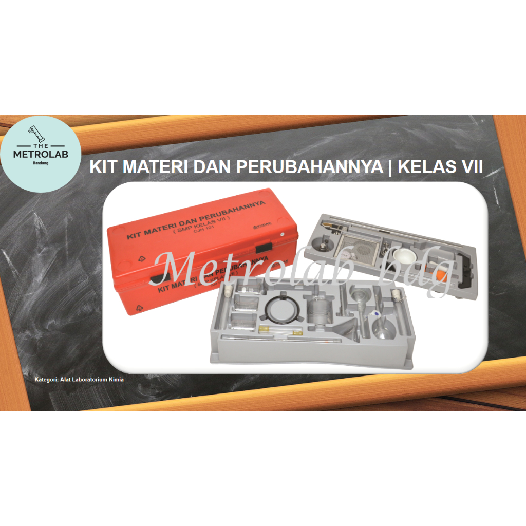 Kit Materi dan Perubahannya | Kelas VII | Alat Laboratorium Kimia