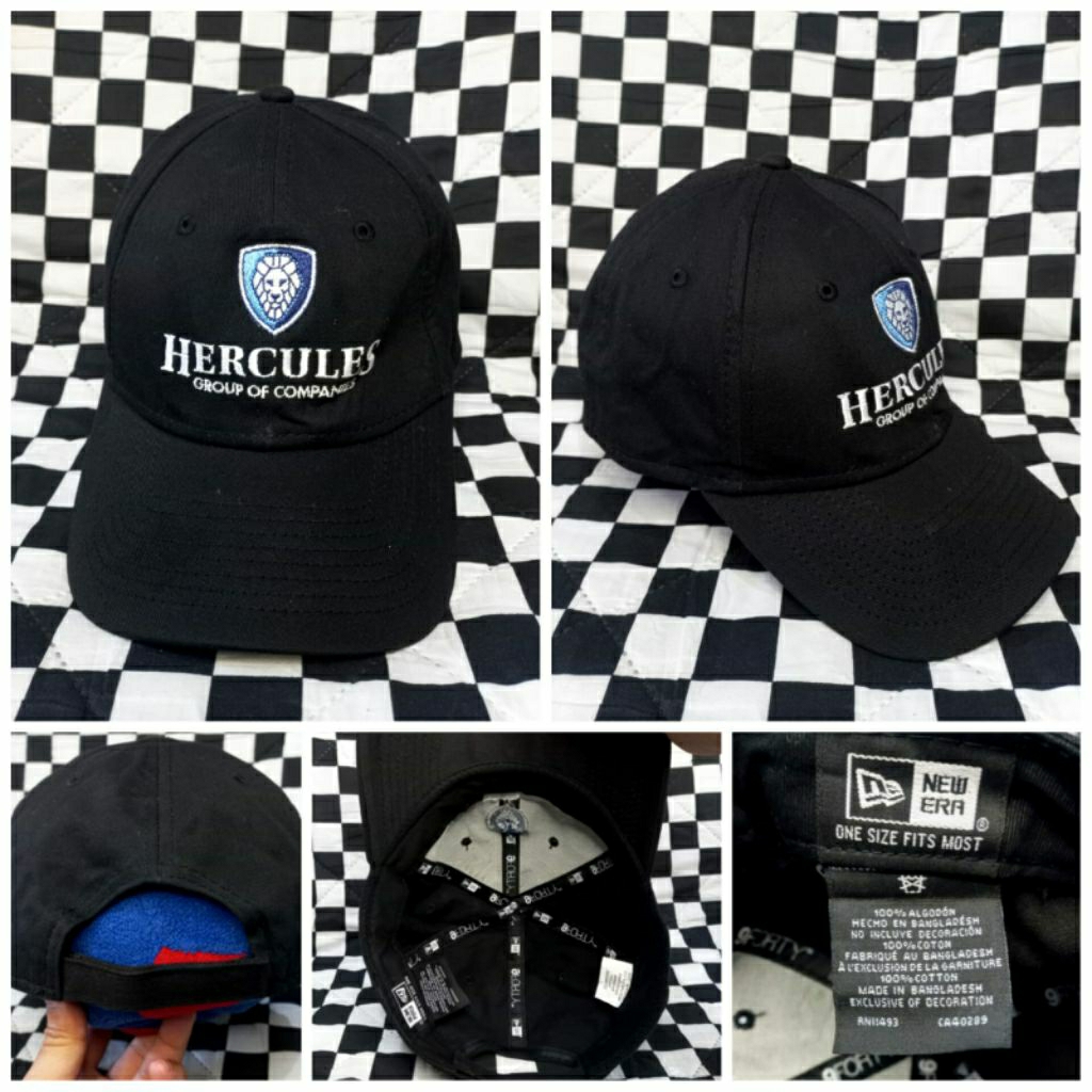 Baseball caps Brand Newera hitam