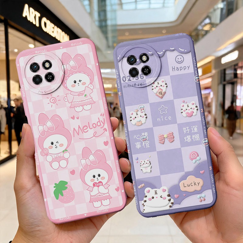 Softcase Kompatibel Untuk ITEL S23 4G / ITEL S23 PLUS - Casing HP ITEL S23 - Case ITEL S23 - Kesing 