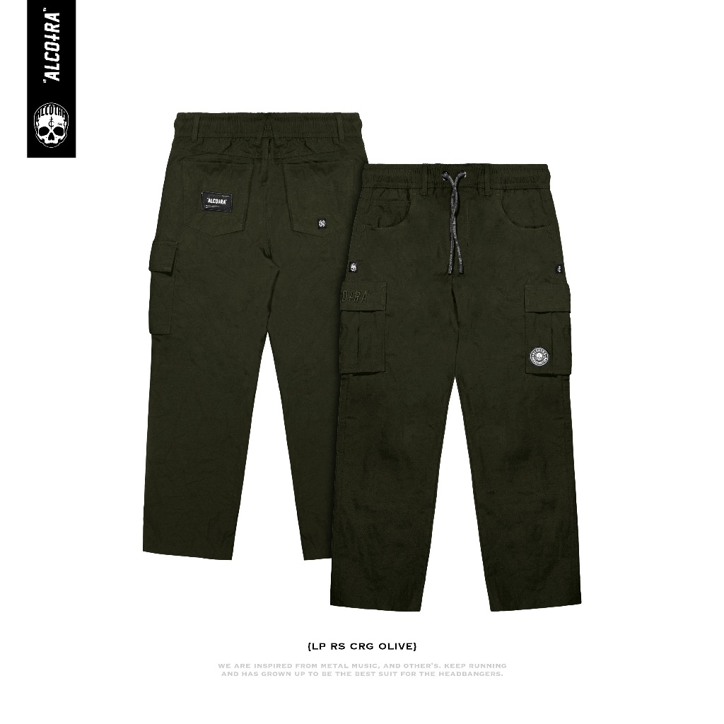 LP RS CRG OLIVE // LONG PANTS RIBSTOP CARGO OLIVE // LONG PANTS CARGO ALCOTRA