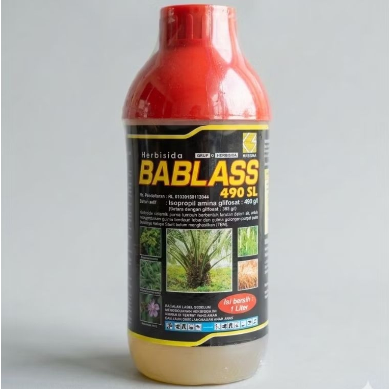 Herbisida Bablas 490 SL 1L - Obat suket pembasmi rumput dan gulma original 100%