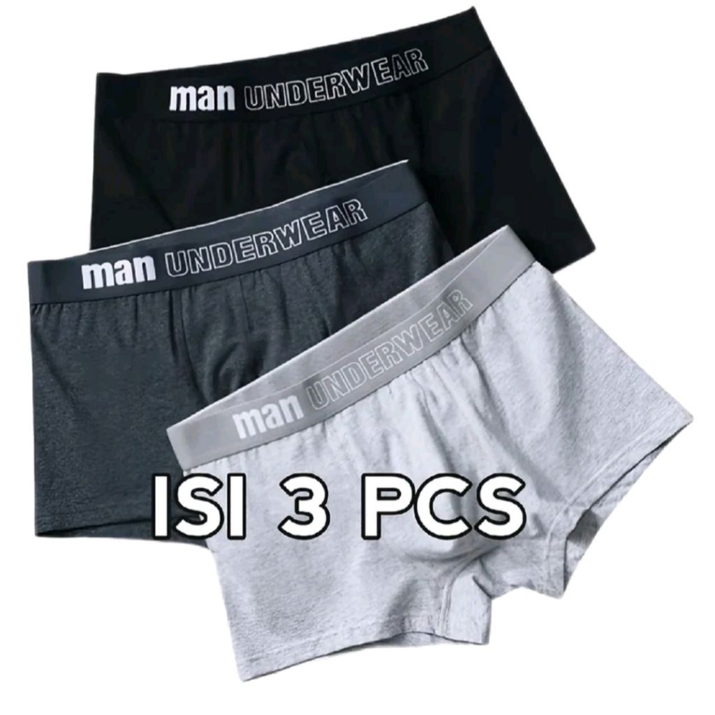celana dalam boxer pria dewasa isi 3 pcs termurah (best seller)