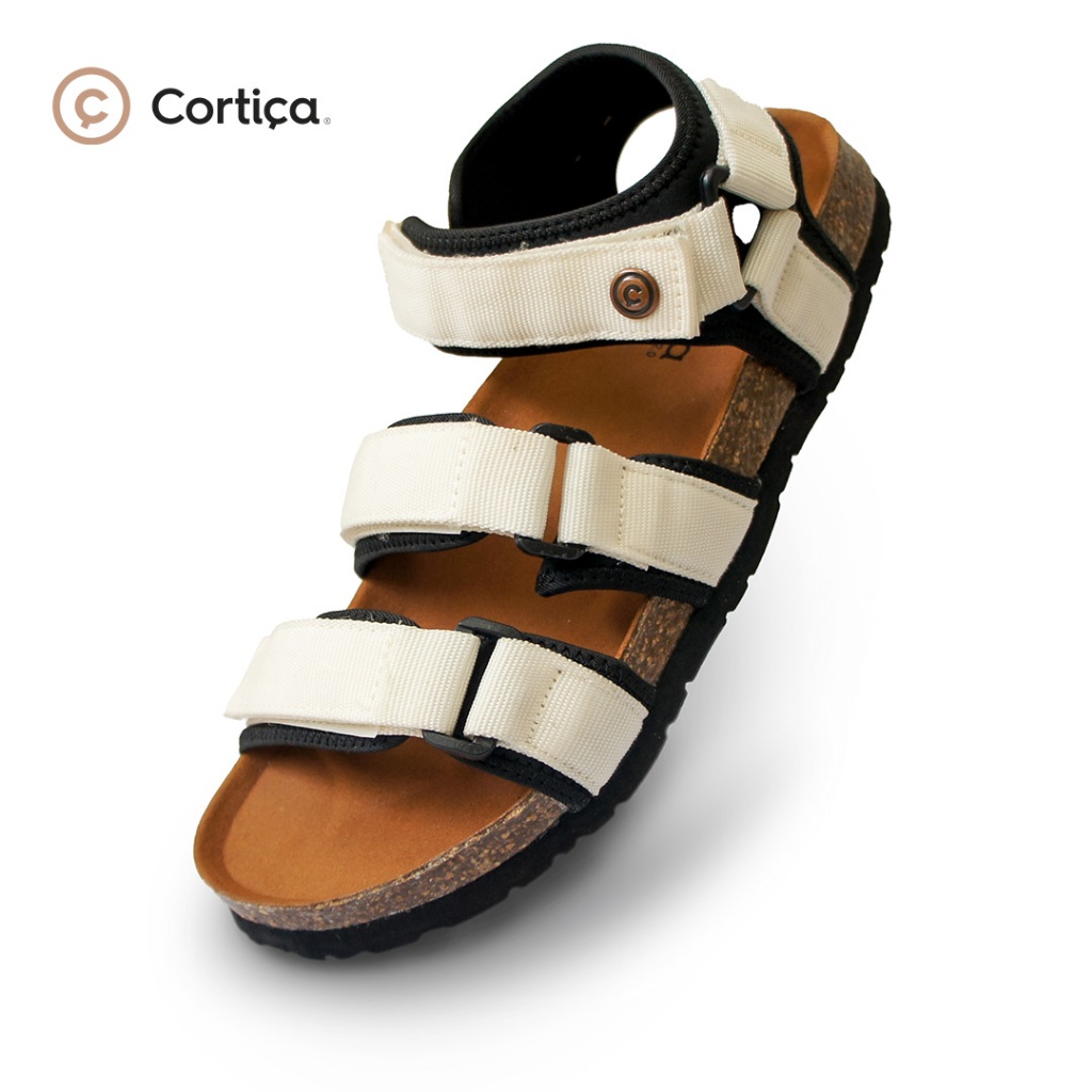 CORTICA-SABLE | SANDAL PRIA NYAMAN DAN RINGAN | Sandal Footbed | Arch Support Sandal