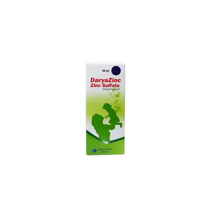 Daryazinc Syrup 60ml - Rehidrasi Anak, Zinc Sulfate, Dosis Harian
