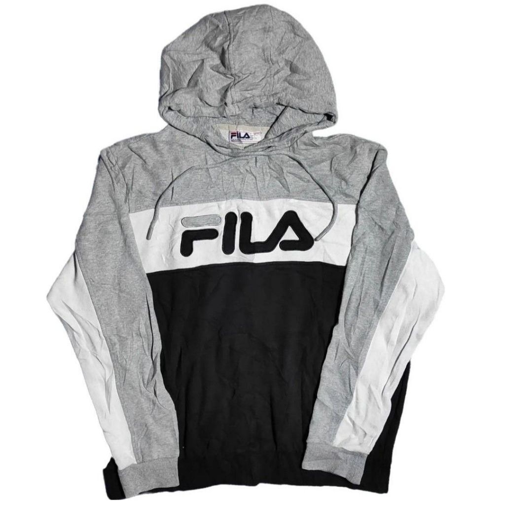 Hoodie Fila Threetone Scnd Original (Rp.200)