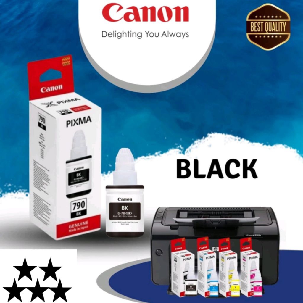 Tinta Canon 790 pixma g1000 g 2000 black Color