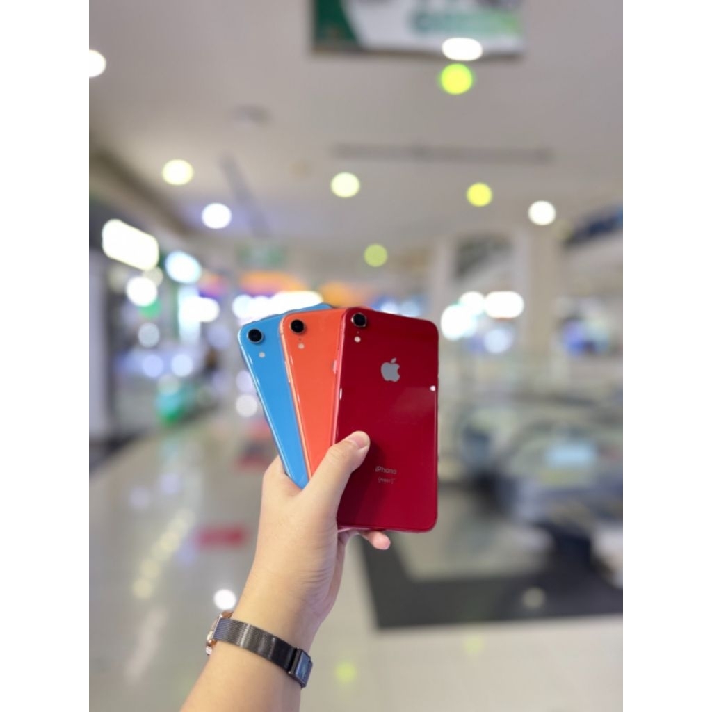 IPHONE XR 64GB 128GB 256GB SECOND RESMI INDONESIA FULLSET