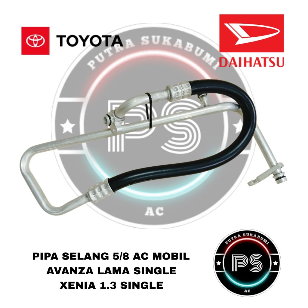 SELANG HOUSE AC MOBIL 5/8 TOYOTA AVANZA LAMA DAIHATSU XENIA 1300 SINGLE BLOWER