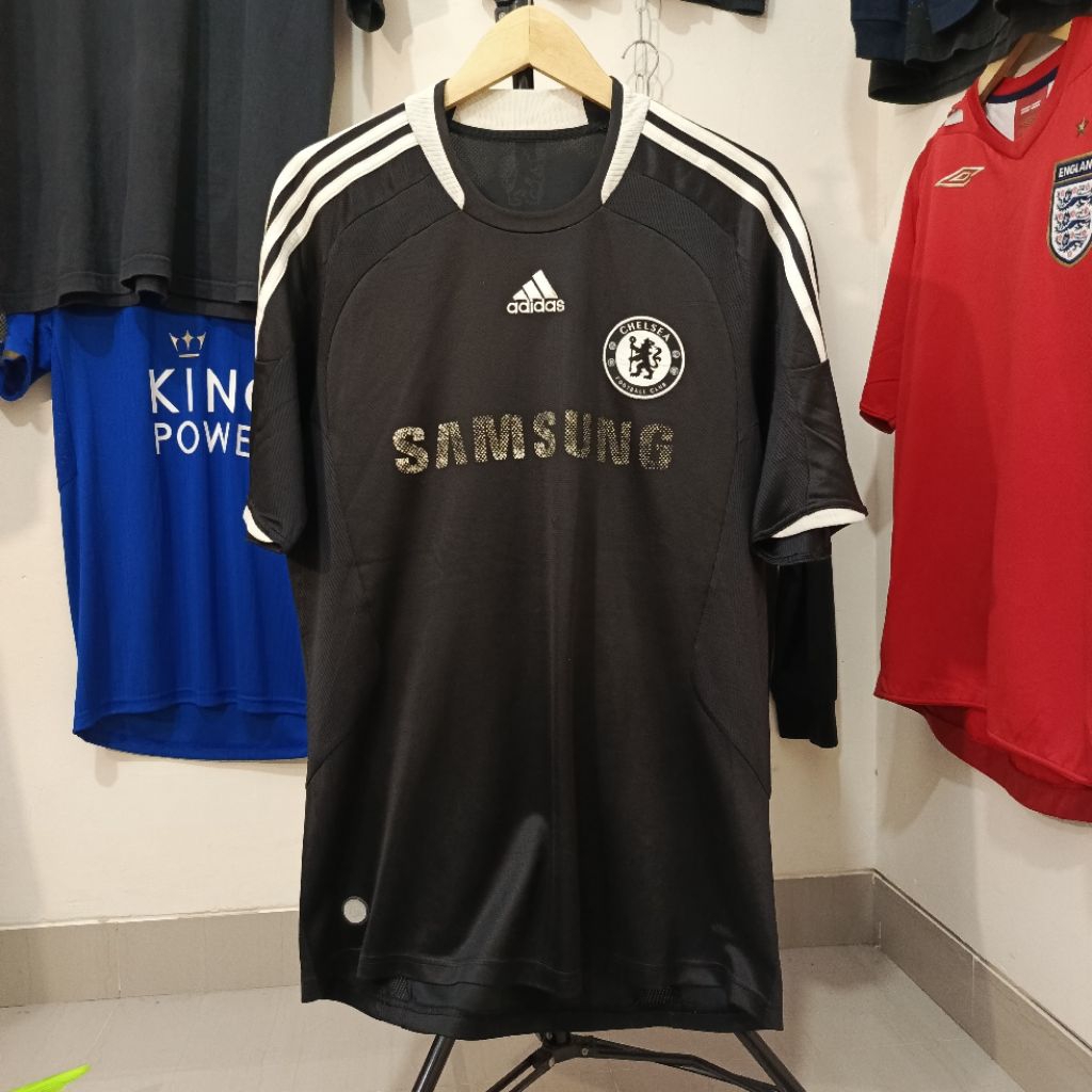 Kaos Jersey Bola Adidas Chelsea Away 2008 Size XL Original Authentic