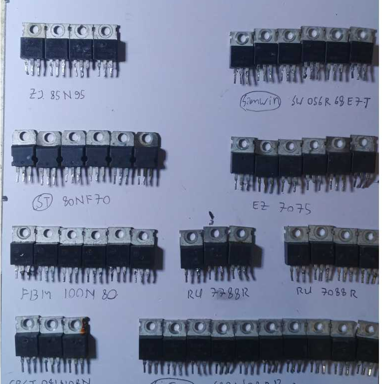 Mosfet Kontroler Sepeda Listrik Motor Listrik