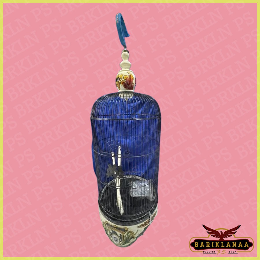 Kandang Lovebird Ebod Jaya Klasik Motif Ronggolawe Pvc