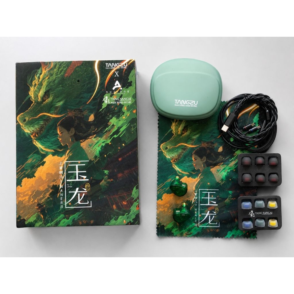 (PRELOVED) Tangzu Waner 2 Emerald Jade Dragon Type-C With Mic