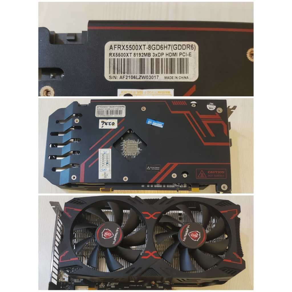 VGA Vurrion RX5500XT 8GB DDR6