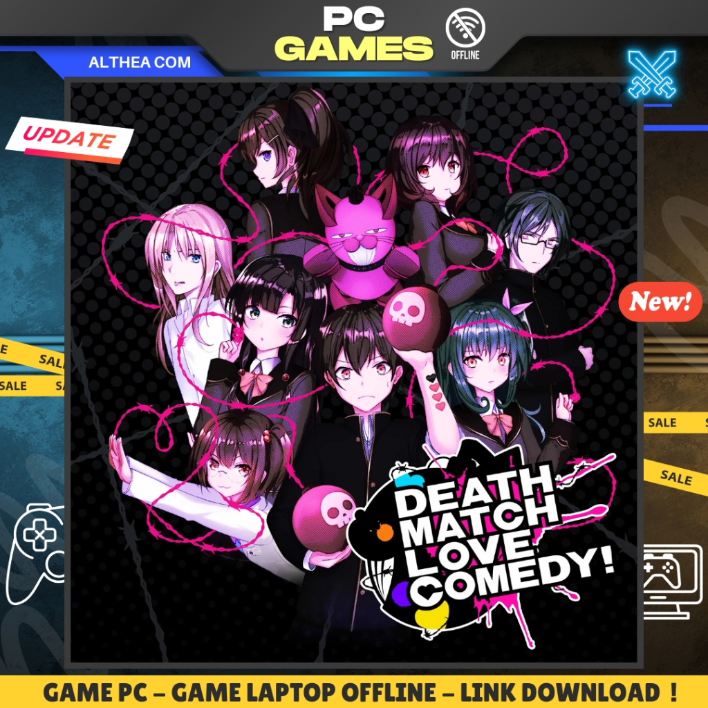 DEATH MATCH LOVE COMEDY - VISUAL NOVEL - ROMANCE - COMEDY - GAME PC / LAPTOP - OFFLINE
