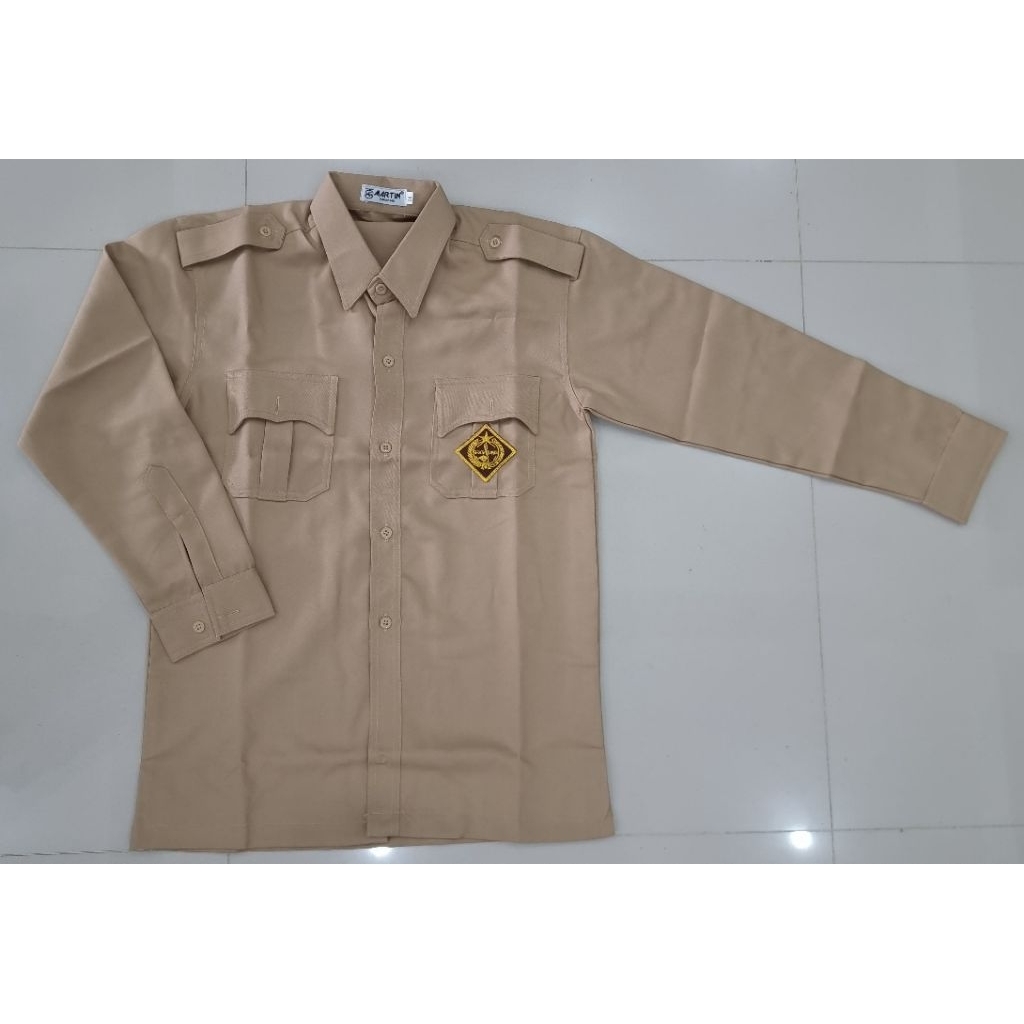 Baju Pramuka RAPILO LENGAN PANJANG SMP-SMA-PEMBINA