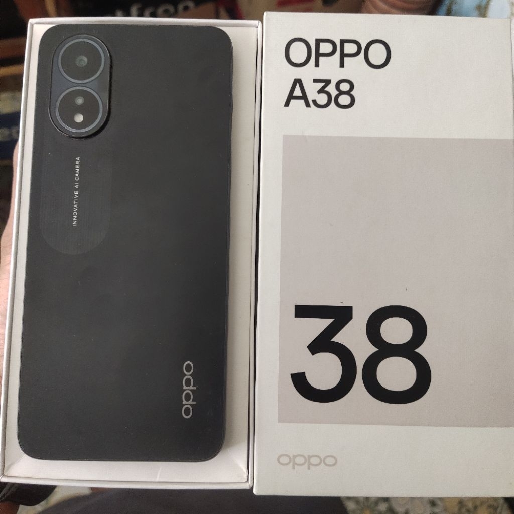 oppo A38 Ram 6GB Internal 128GB HP Second Seken Bekas Fullset [ORI] hp murah