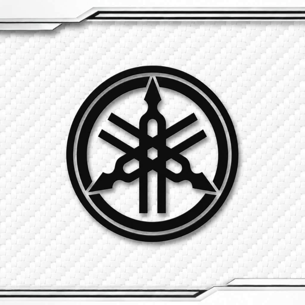 Stiker Logo Yamaha Cutting motor keren