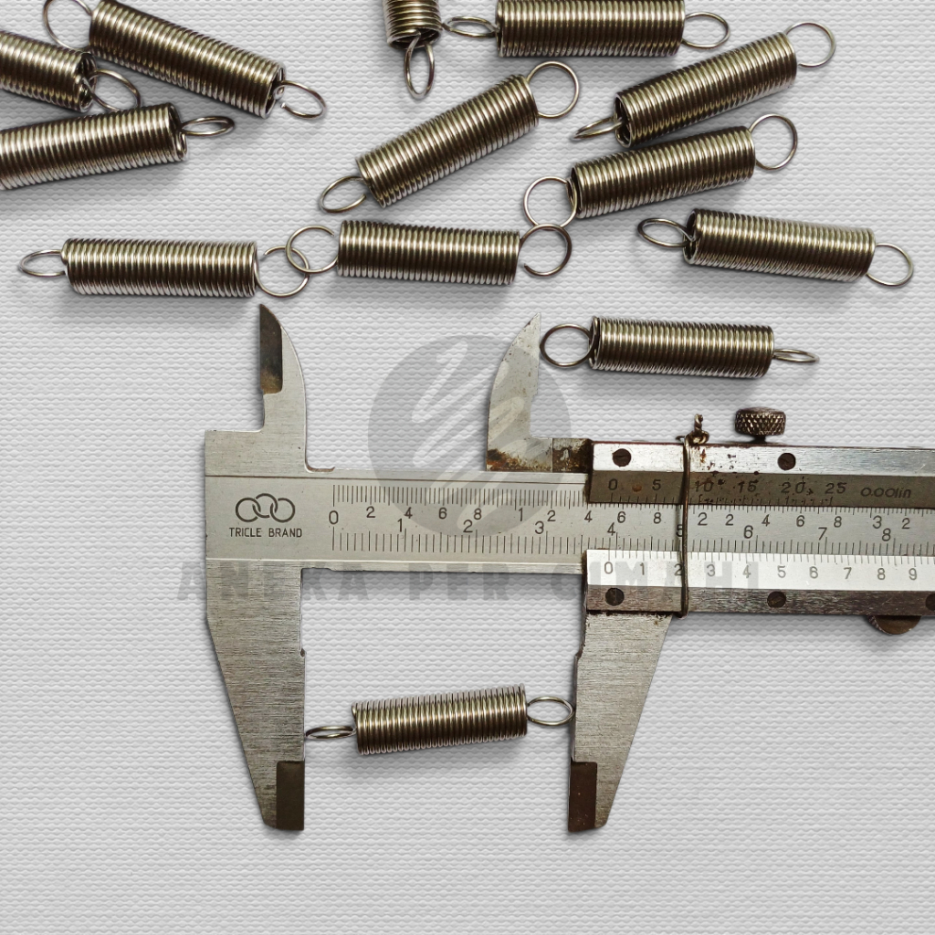 Per Spring Tarik 0,8mm Stainless Panjang Total 4cm