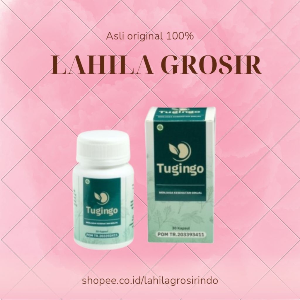 TUGINGO Obat Herbal Untuk Menjaga Kesehatan Ginjal Tugingo Asli Original