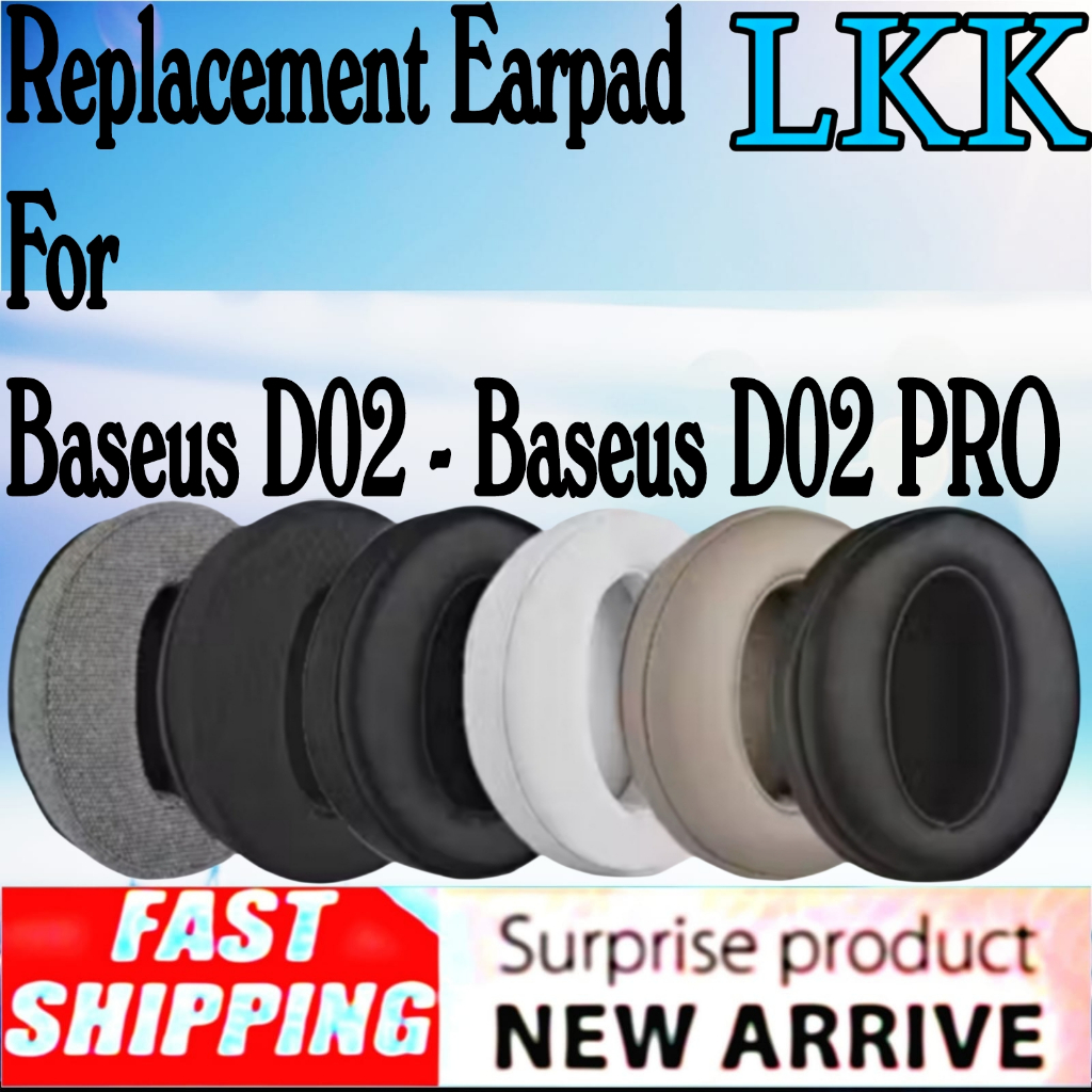 Bantalan Earcup Earpad Busa Headphone Baseus D02 - Baseus D02 PRO