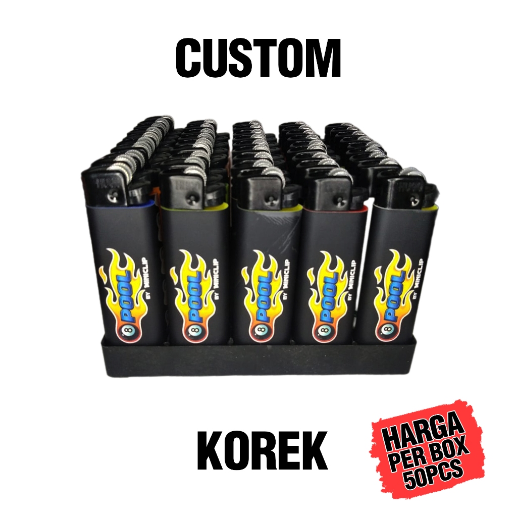 CUSTOM KOREK HUGO 50 PCS BRAND LOGO PARTAI