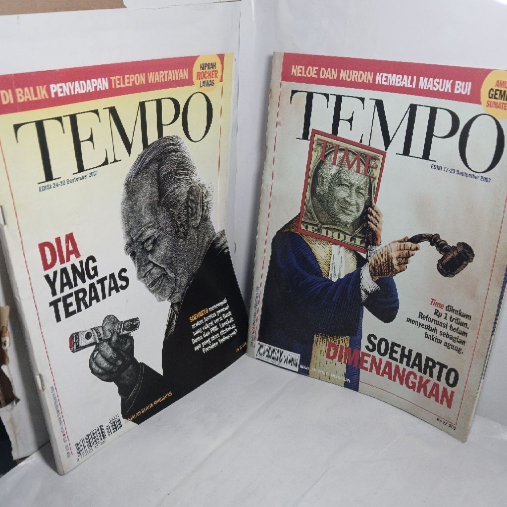 MAJALAH TEMPO KASUS SOEHARTO
