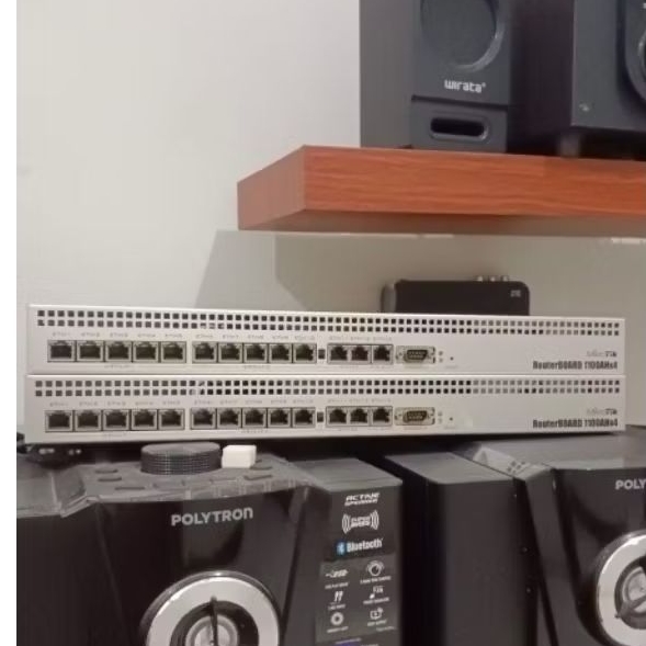 Mikrotik Rb1100 AHx4 Bekas second normal,RB450G dan Gx4 untuk Router juga bisa buat Switch gigabit a