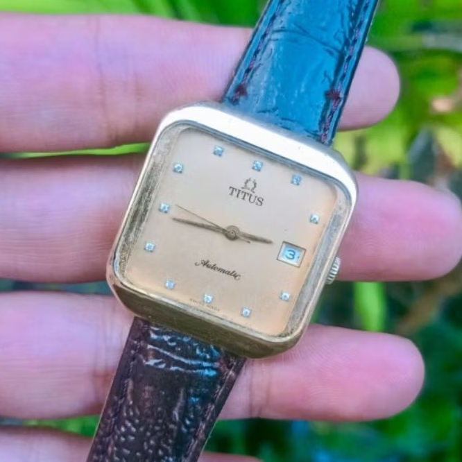 Jam Tangan Vintage Original Titus Automatic