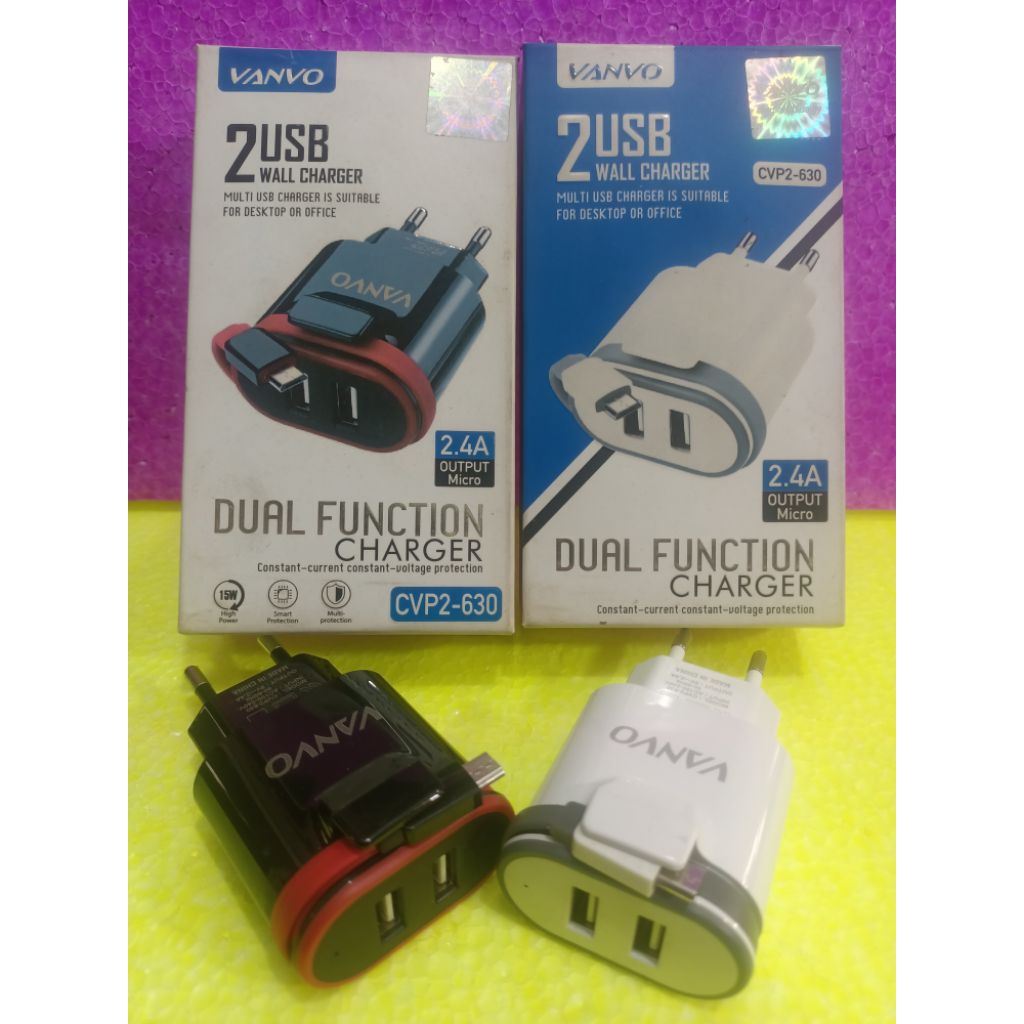 Charger Vanvo 2 USB