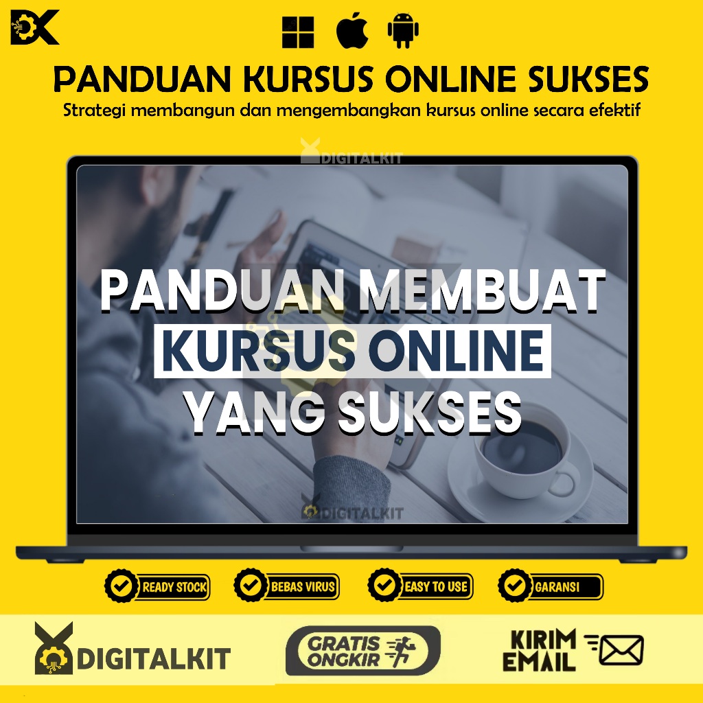 [T0037] Panduan Membuat Kursus Online yang Sukses | Cara Buat Kelas Online dari Nol hingga Profit
