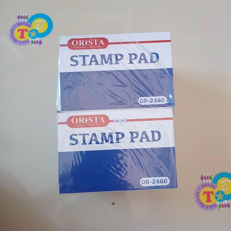 ORISTA STAMP PAD pad stempel/bantalan stempel