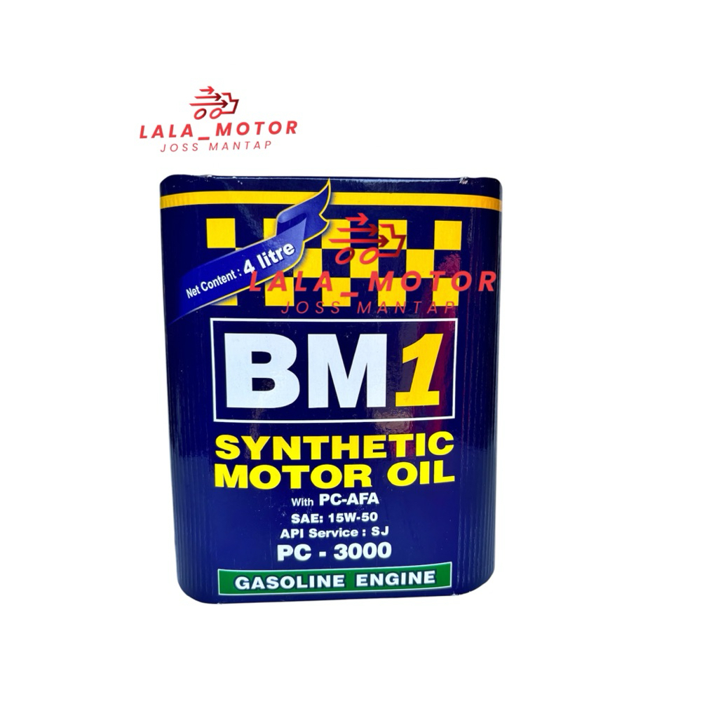 BM1 PC3000 Oli Mesin Mobil 4Liter