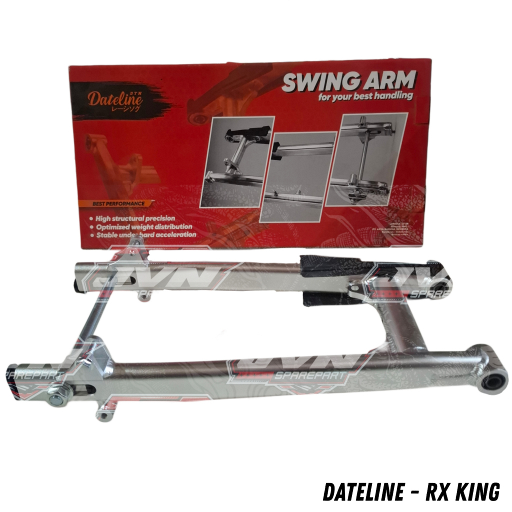 ARM Dateline RX KING Oval Dateline Original Swing Arem aluminium alloy DATELINE ANODIZE ORI