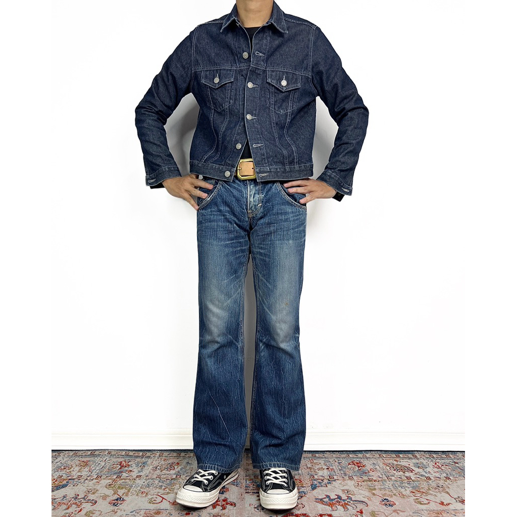 EDWIN BLUE TRIP 503 JEANS LOW RISE
