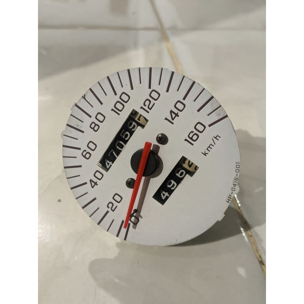 Mesin sepidometer sepido Honda Megapro lama hiu original fungsional