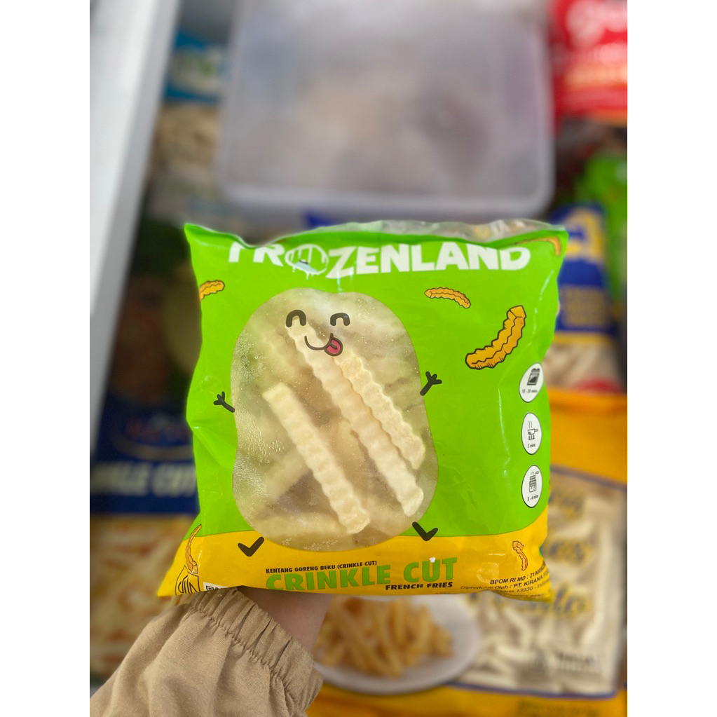 Frozenland Crinkle / kentang frozen 500gr