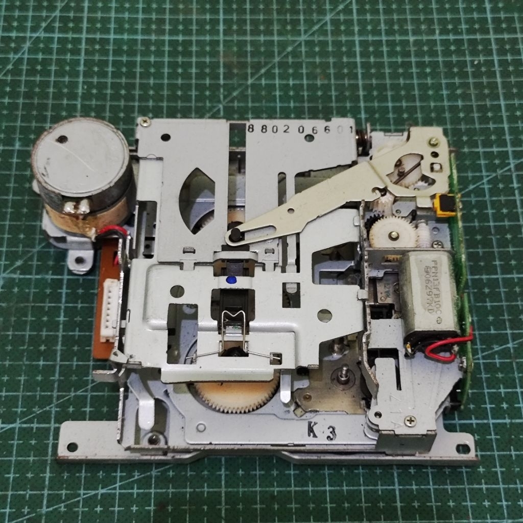 DINAMO DC 12V Part Mekanik Tape Optik & Gear mekanik tape