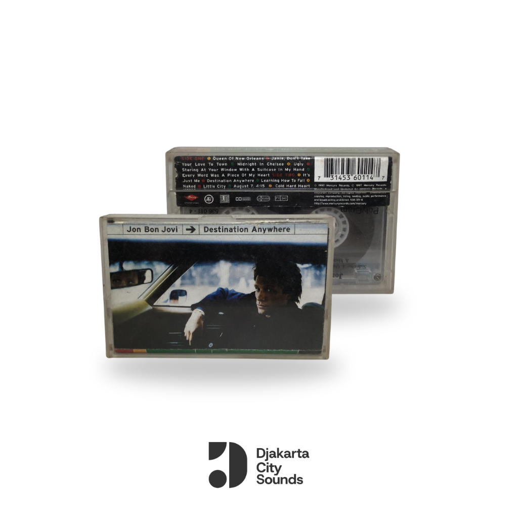 Kaset Pita Jon Bon Jovi - Destination Anywhere