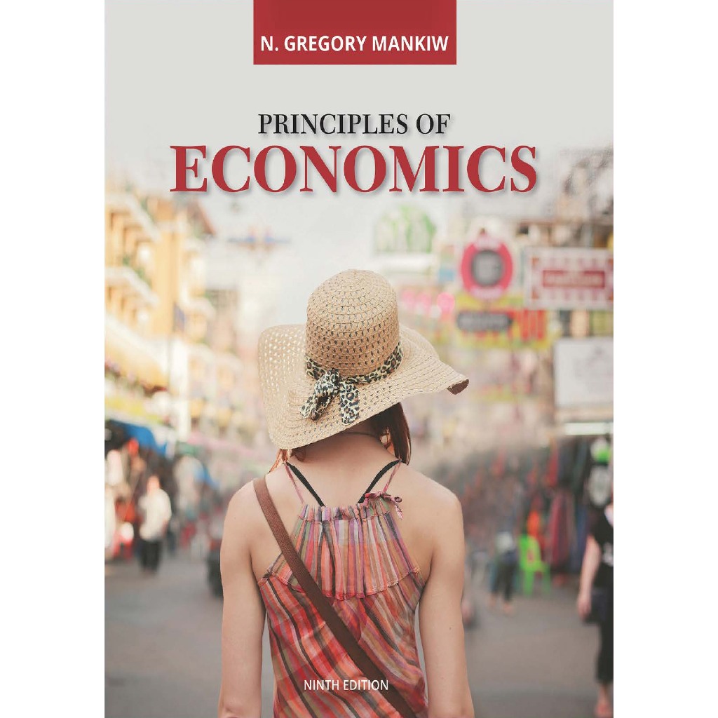 Buku Cetak Principles of Economics 9E by Mankiw.