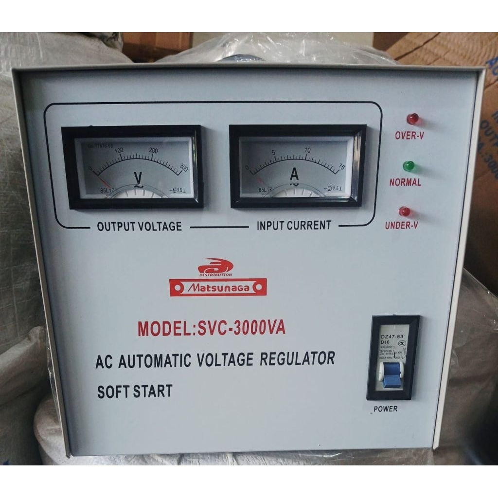 MATSUNAGA Stabilizer SVC 3000VA / Stavol 3000 Watt