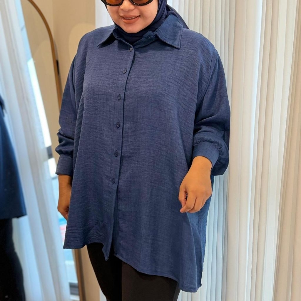 Kemeja Wanita Cotton Theory/Atasan Wanita Cotton Theory