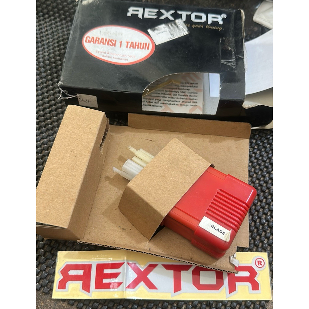 REXTOR CDI Rextor Honda Blade Karbu Revo Absolute 110 Mp7 pnp Blade Rextor Racing
