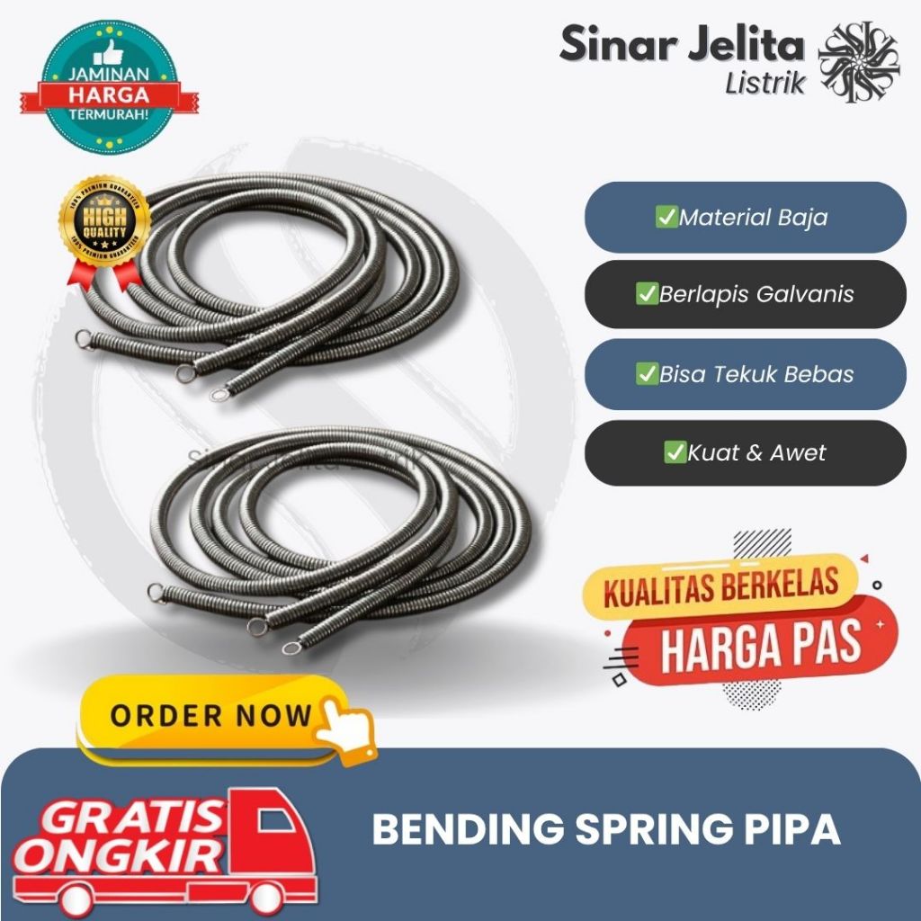 Bending Spring Pipa / Pembengkok Pipa PVC / Bending Per Pipa