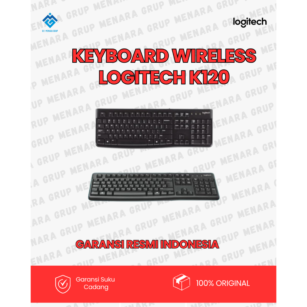 Keyboard Logitech Kabel K120