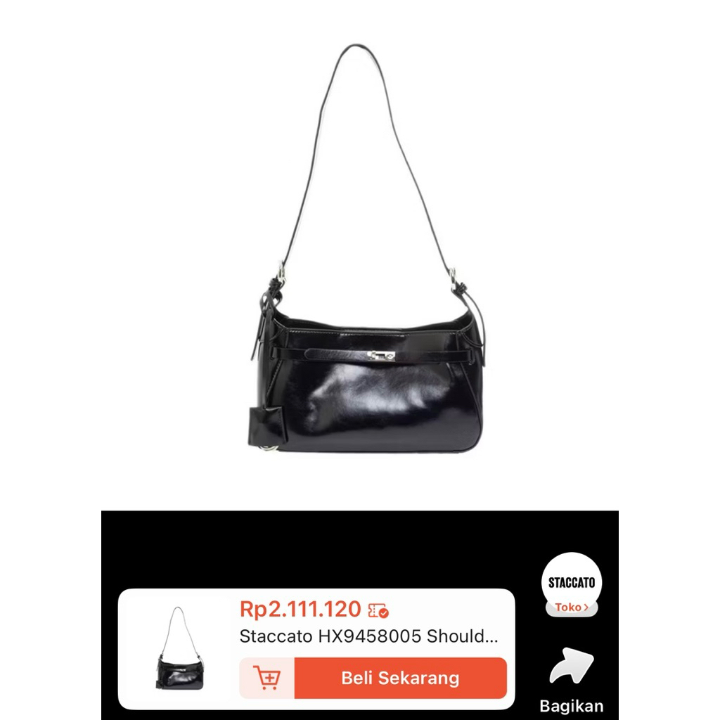 Staccato HX9458005 Shoulder Bags - Black